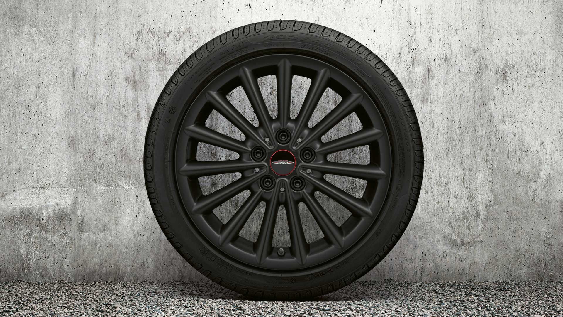 kolesá mini – sada zimných kolies – 17“ jcw star spoke 505
